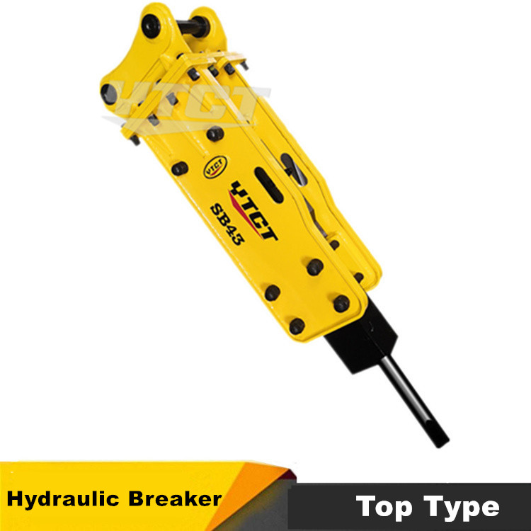 YTCT Top Type Hydraulic Rock Breaker Hydraulic Breaker Hammer Concrete Jack Hammers for excavator