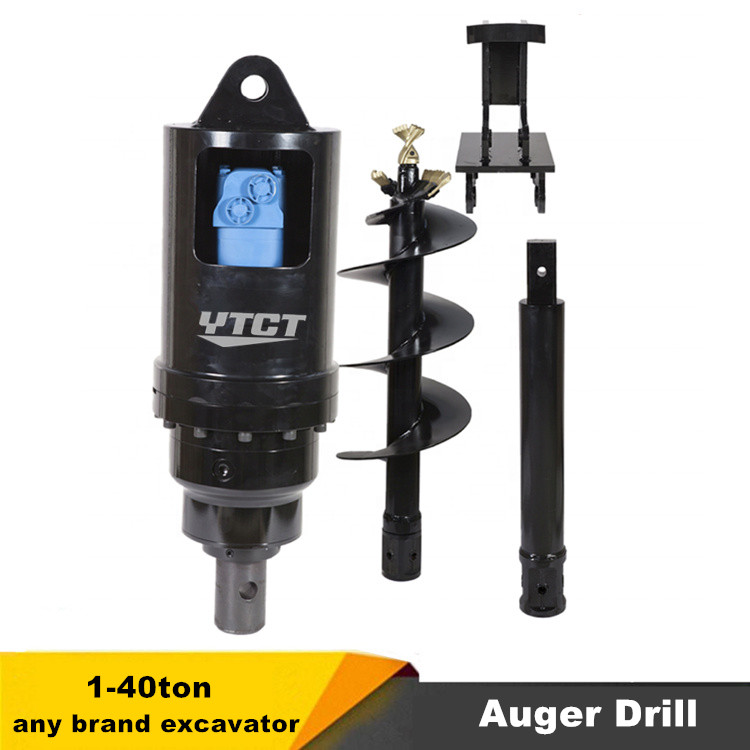 YTCT High quality Excavator Hydraulic Earth Auger Drill